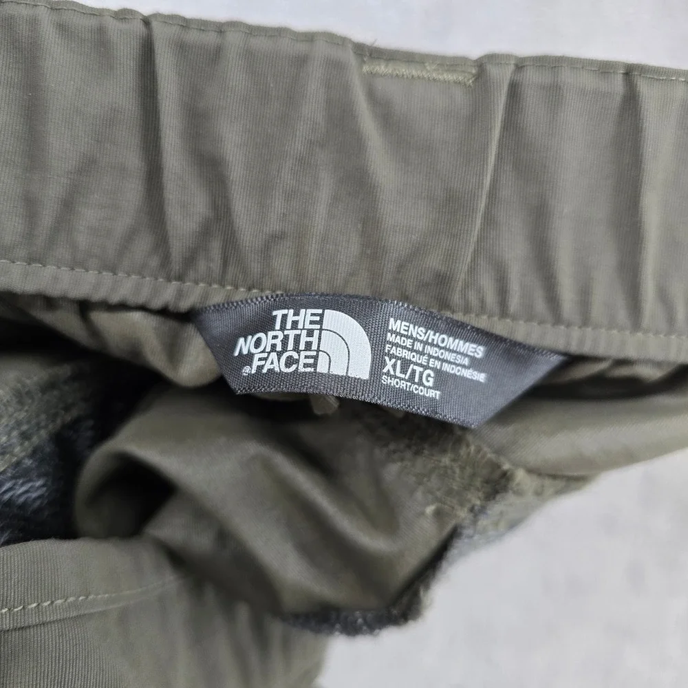 The North Face Convertible Pants Mens XL Green Cargo‎ Hiking Zip Off Outdoor